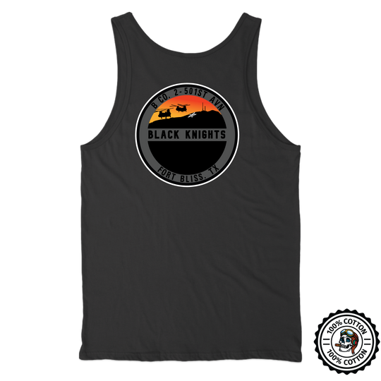 B Co, 2-501 GSAB “Black Knights” V2 Tank Tops