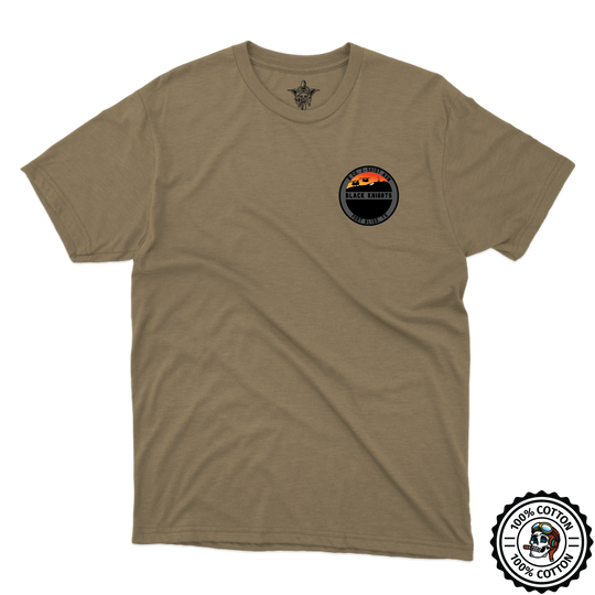 B Co, 2-501 GSAB “Black Knights” Tan 499 T-Shirt