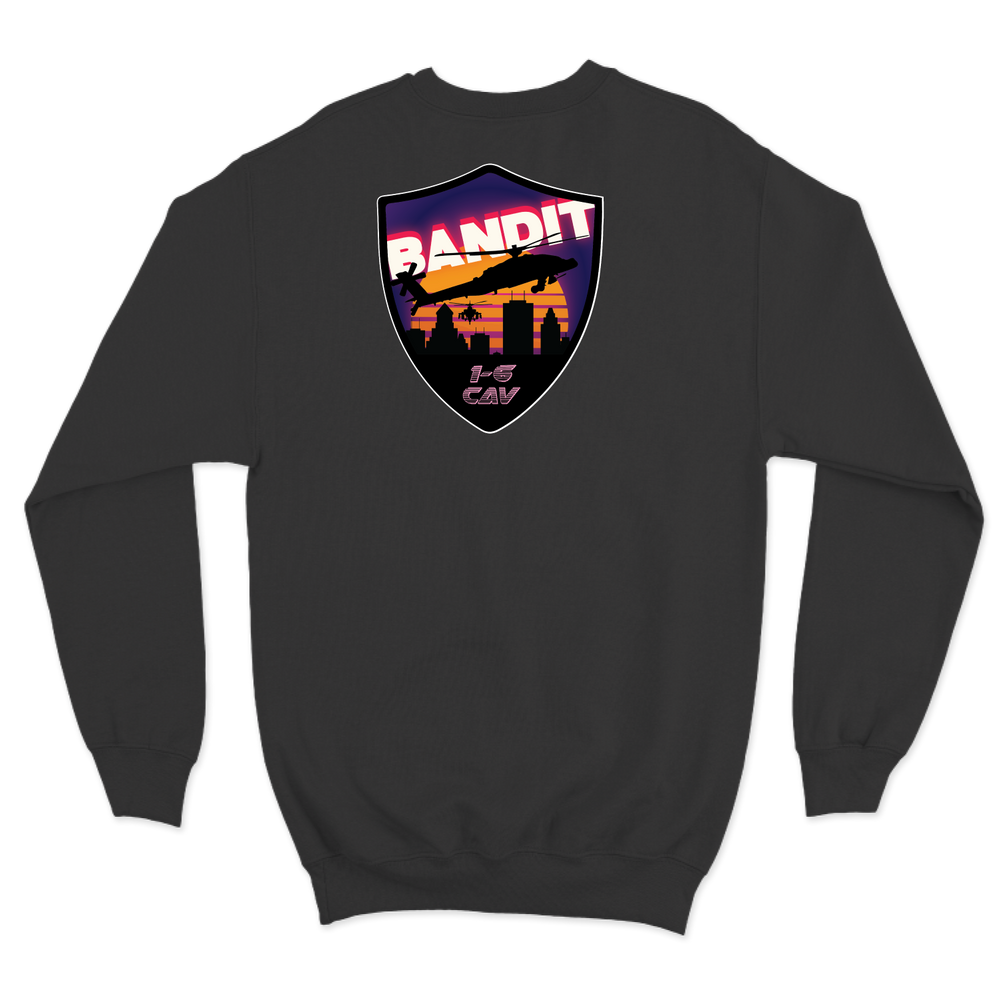 B TRP, 1-6 CAV "Bandit" Crewneck Sweatshirt