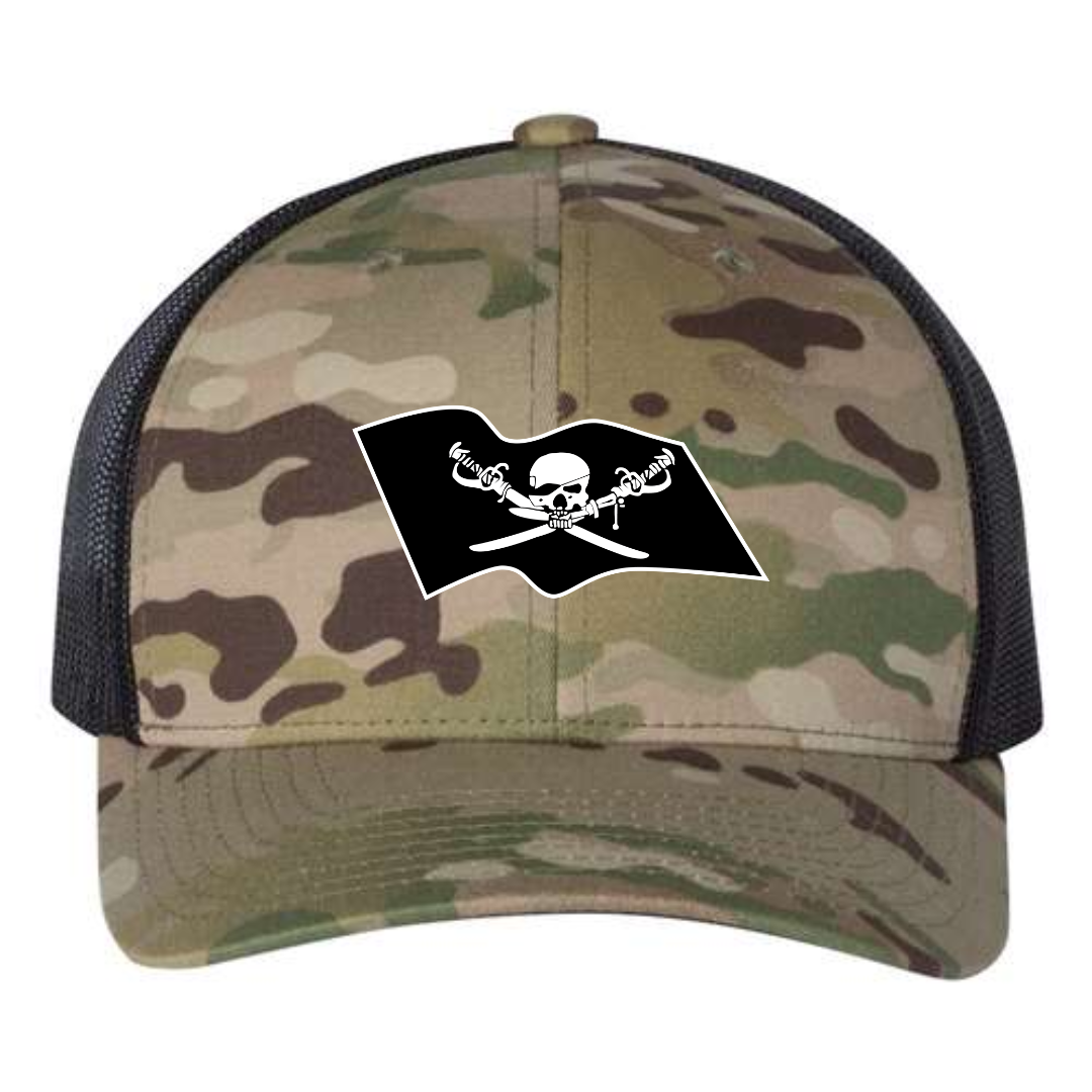 B Co, 2-160 "Bad Boyz" - Jolly Roger Embroidered Hats (Various)