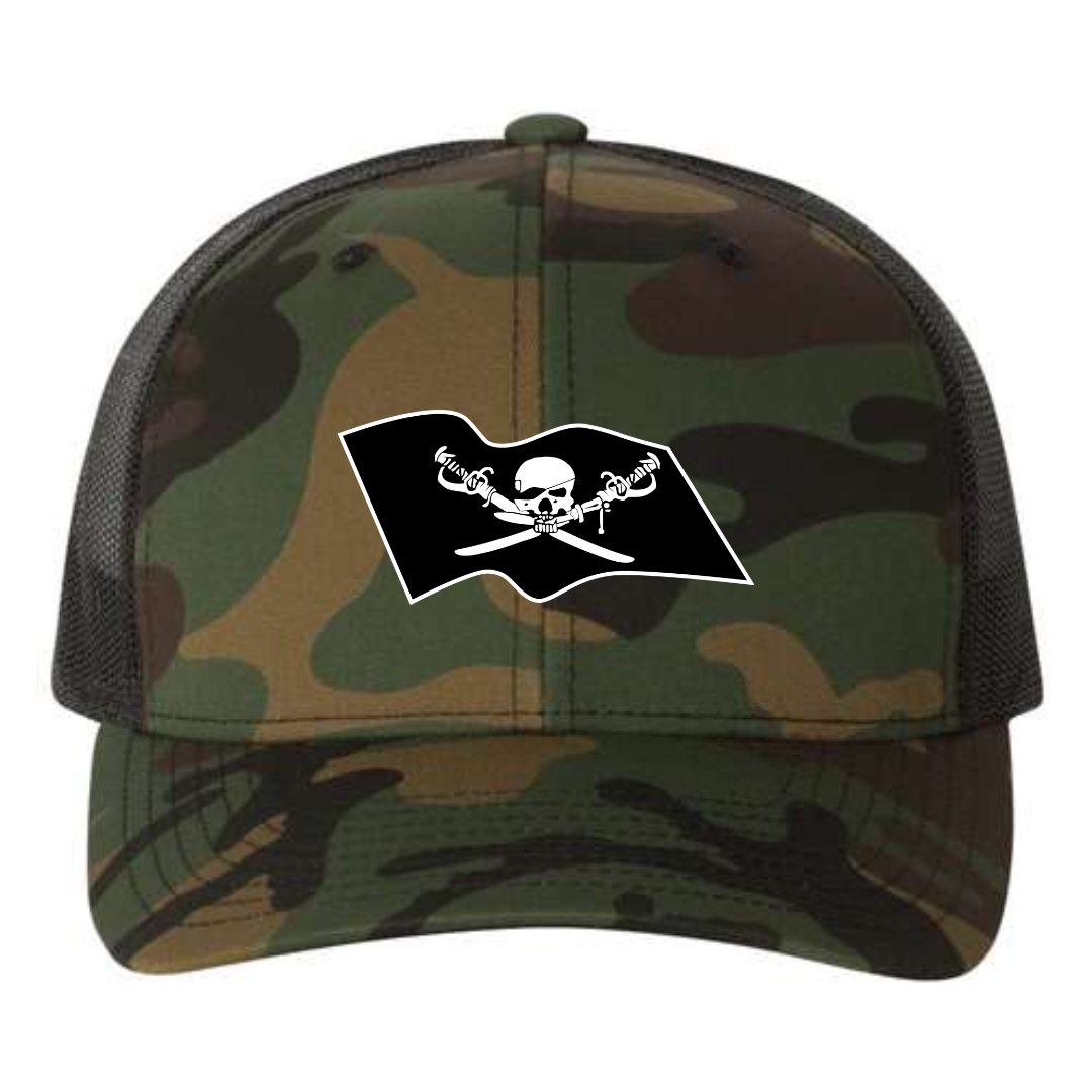 B Co, 2-160 "Bad Boyz" - Jolly Roger Embroidered Hats (Various)