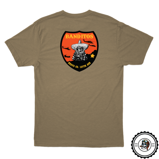 B Co, 127th ASB "Banditos" Tan 499 T-Shirt