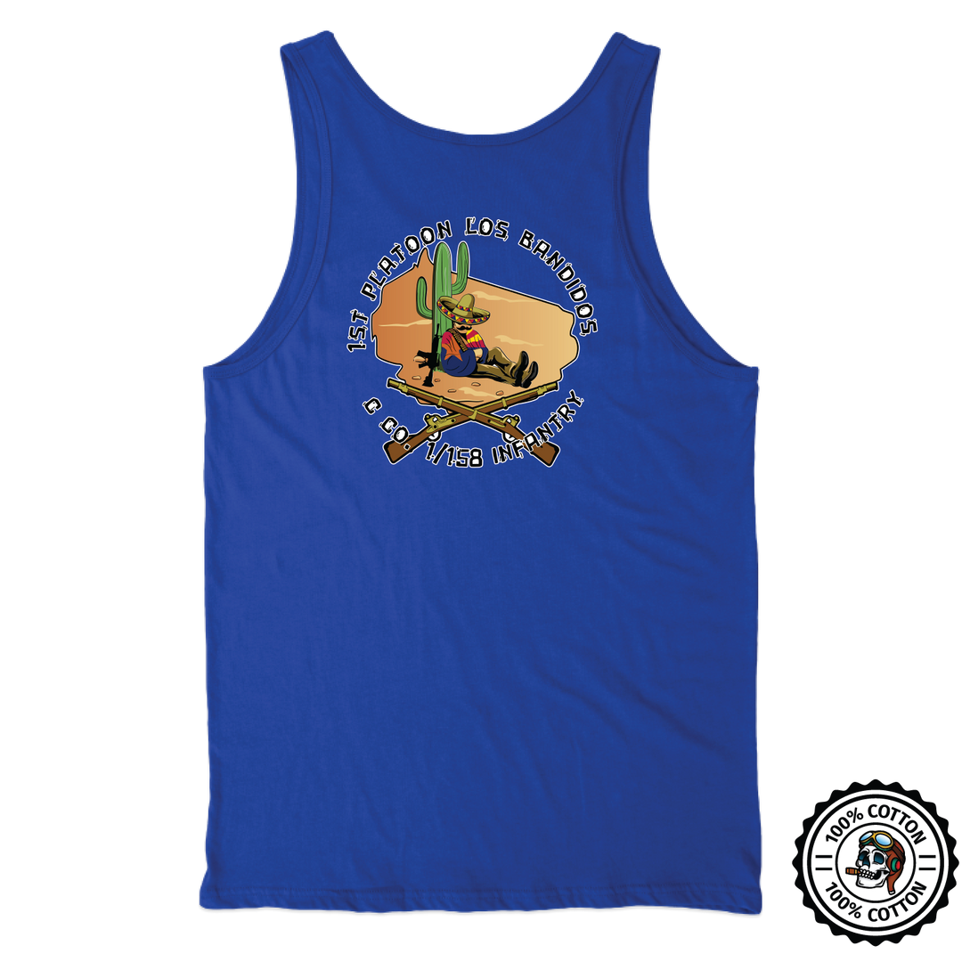 1st PLT, C Co, 1-158 IN "Bandidos" Tank Tops