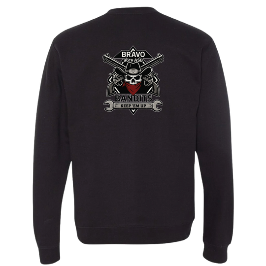 B Co, 96th ASB "Bandits" Crewneck Sweatshirt