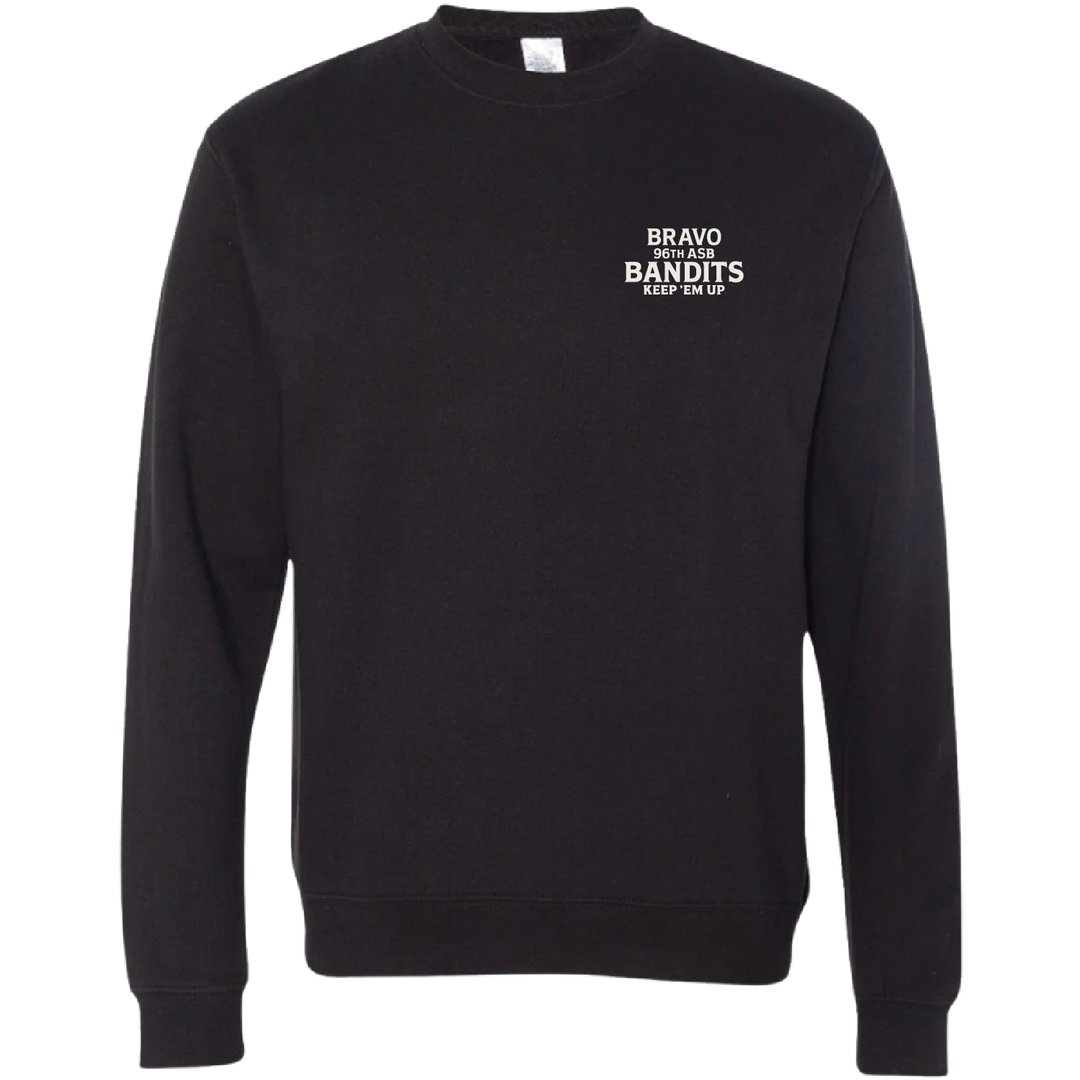 B Co, 96th ASB "Bandits" Crewneck Sweatshirt