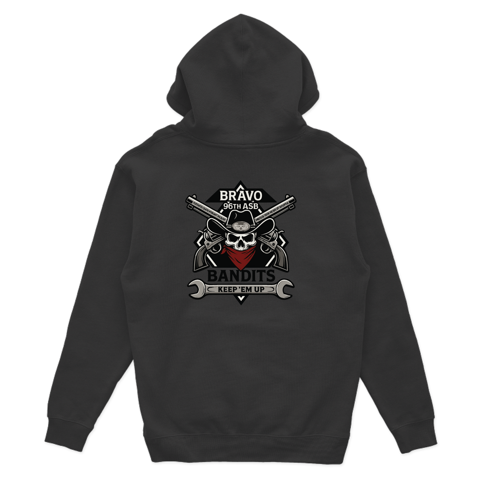 B Co, 96th ASB "Bandits" Hoodies