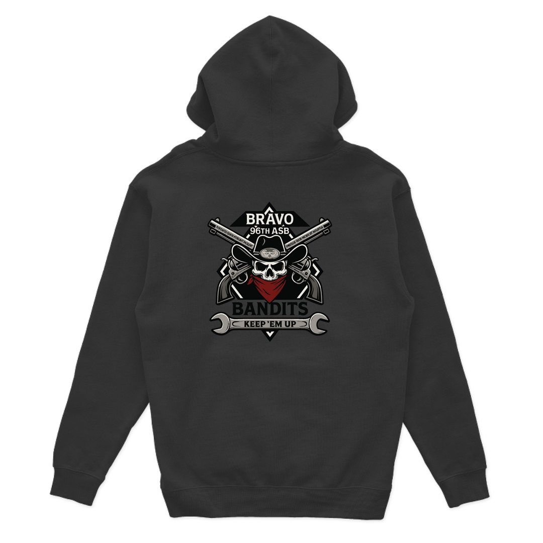 B Co, 96th ASB "Bandits" Hoodies