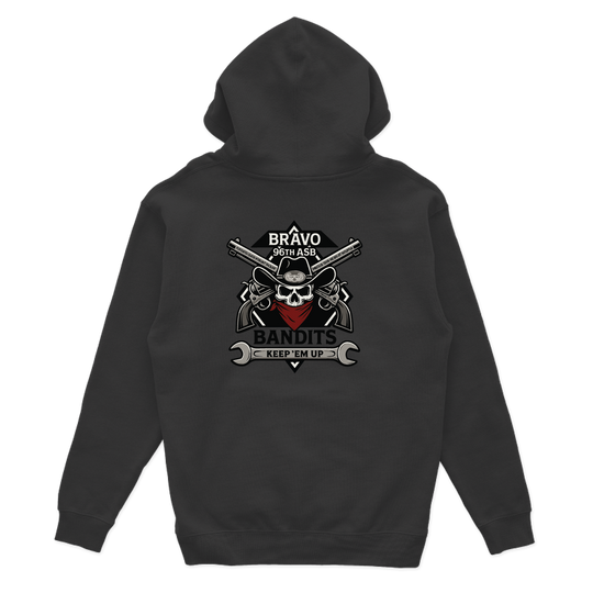 B Co, 96th ASB "Bandits" Hoodies