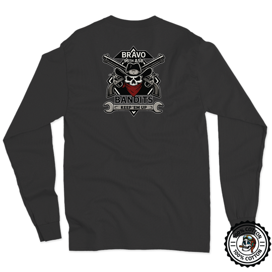 B Co, 96th ASB "Bandits" Long Sleeve T-Shirt