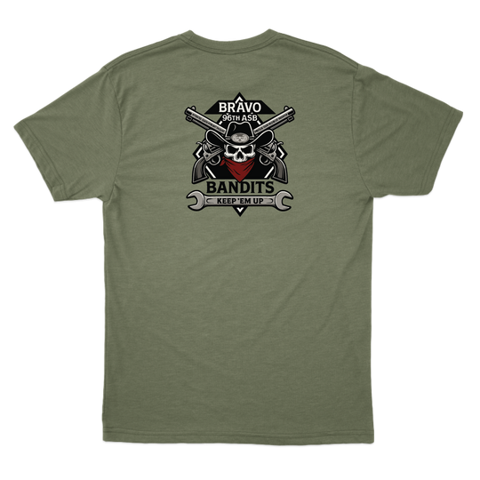 B Co, 96th ASB "Bandits" T-Shirts