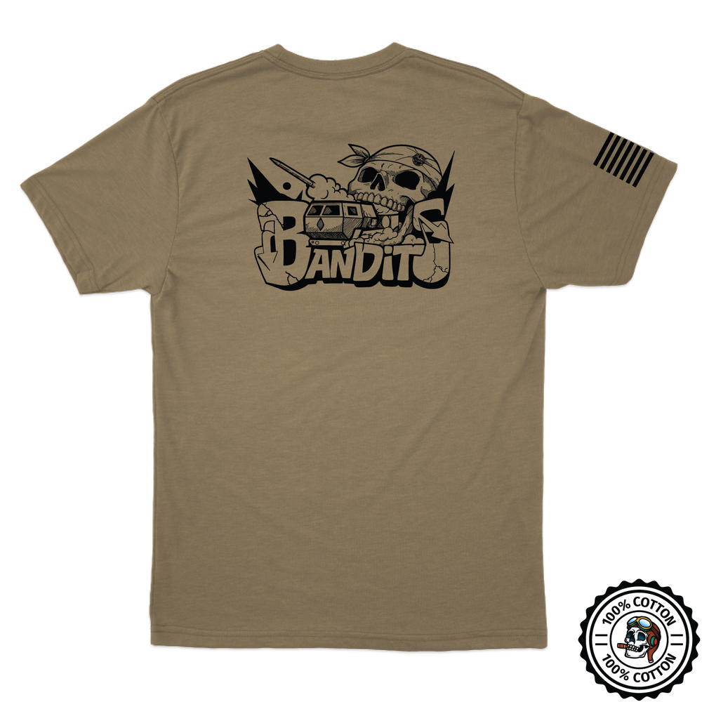 B, 3-116 FA "Bandits" Tan 499 T-Shirt