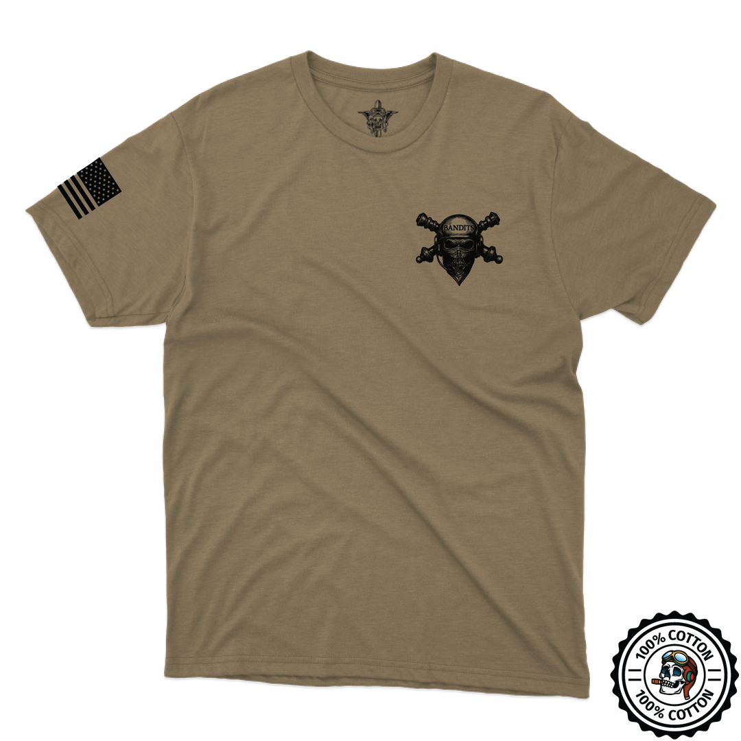 B, 3-116 FA "Bandits" Tan 499 T-Shirt
