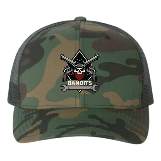 B Co, 96th ASB "Bandits" Embroidered Hats