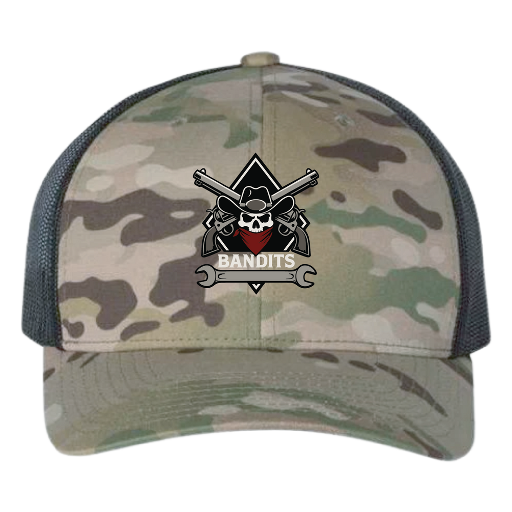 B Co, 96th ASB "Bandits" Embroidered Hats