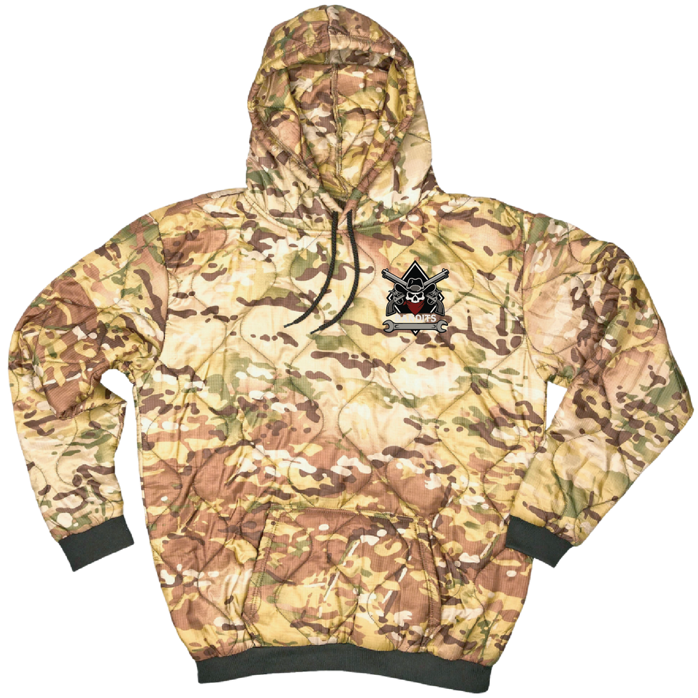 Woobie Hoodie — B Co, 96th ASB "Bandits" Embroidery