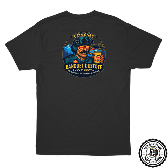 C Co, 2-4 GSAB "Banquet Dustoff" T-Shirts