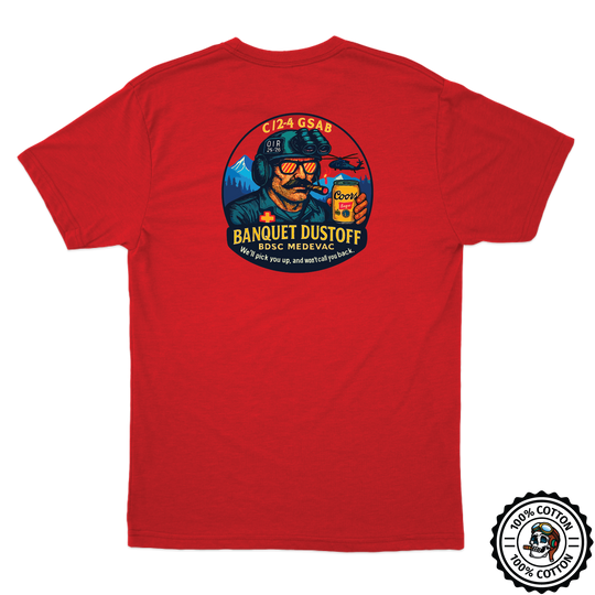 C Co, 2-4 GSAB "Banquet Dustoff" T-Shirts