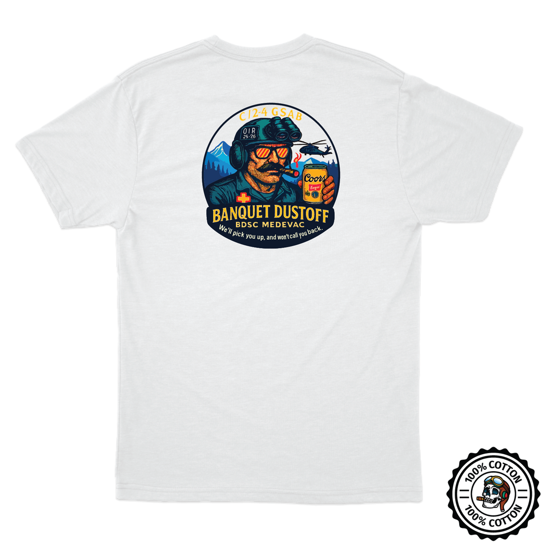 C Co, 2-4 GSAB "Banquet Dustoff" T-Shirts