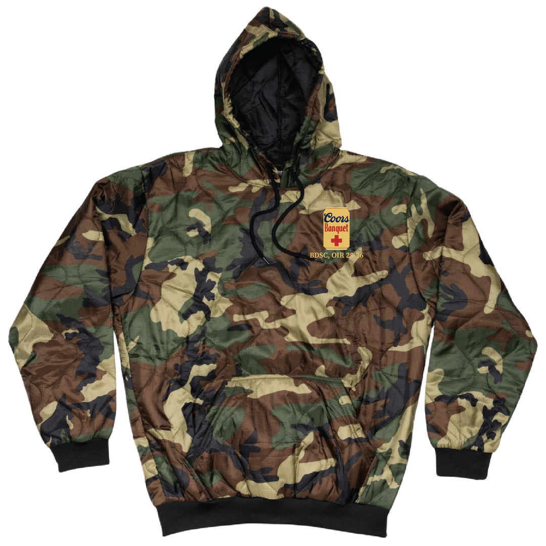 C Co, 2-4 GSAB "Banquet Dustoff" Field Hoodie Embroidery