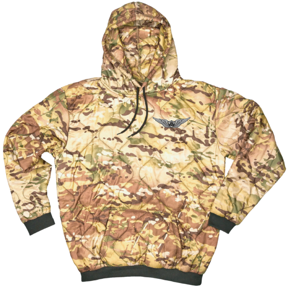 Basic Army Aviation Badge Field Hoodie Embroidery