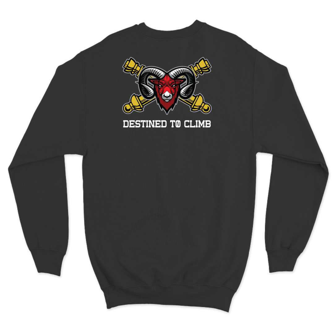 B BTRY, 3-157 FAR "Bighorn" Crewneck Sweatshirt