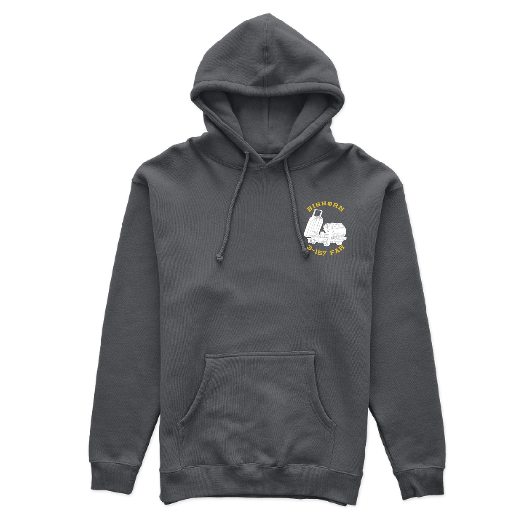 B BTRY, 3-157 FAR "Bighorn" Hoodies