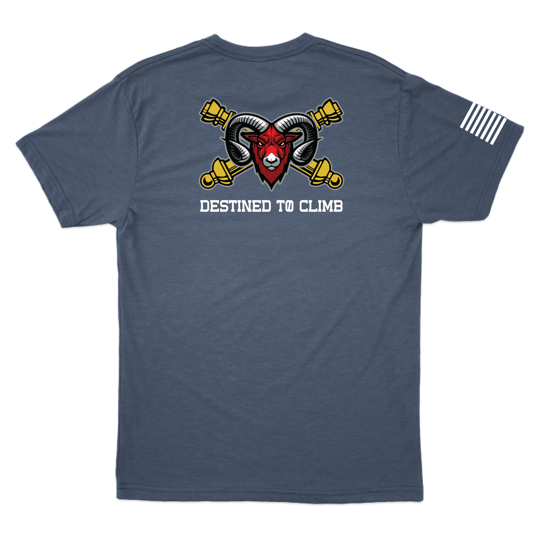 B BTRY, 3-157 FAR "Bighorn" W/ Flag T-Shirts