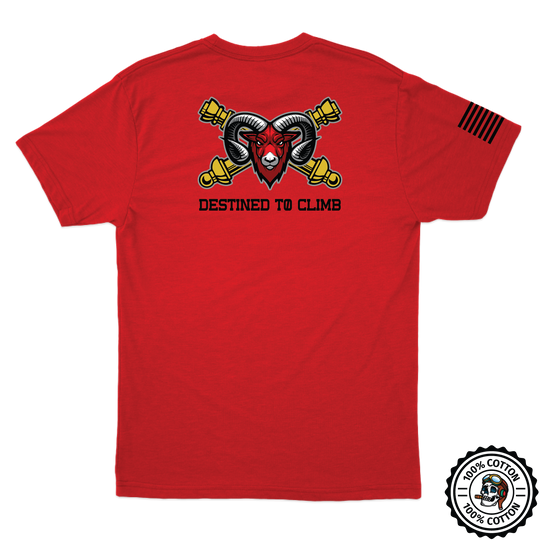 B BTRY, 3-157 FAR "Bighorn" W/ Flag T-Shirts