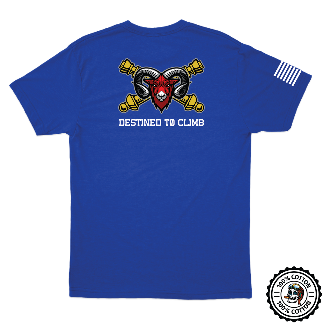 B BTRY, 3-157 FAR "Bighorn" W/ Flag T-Shirts