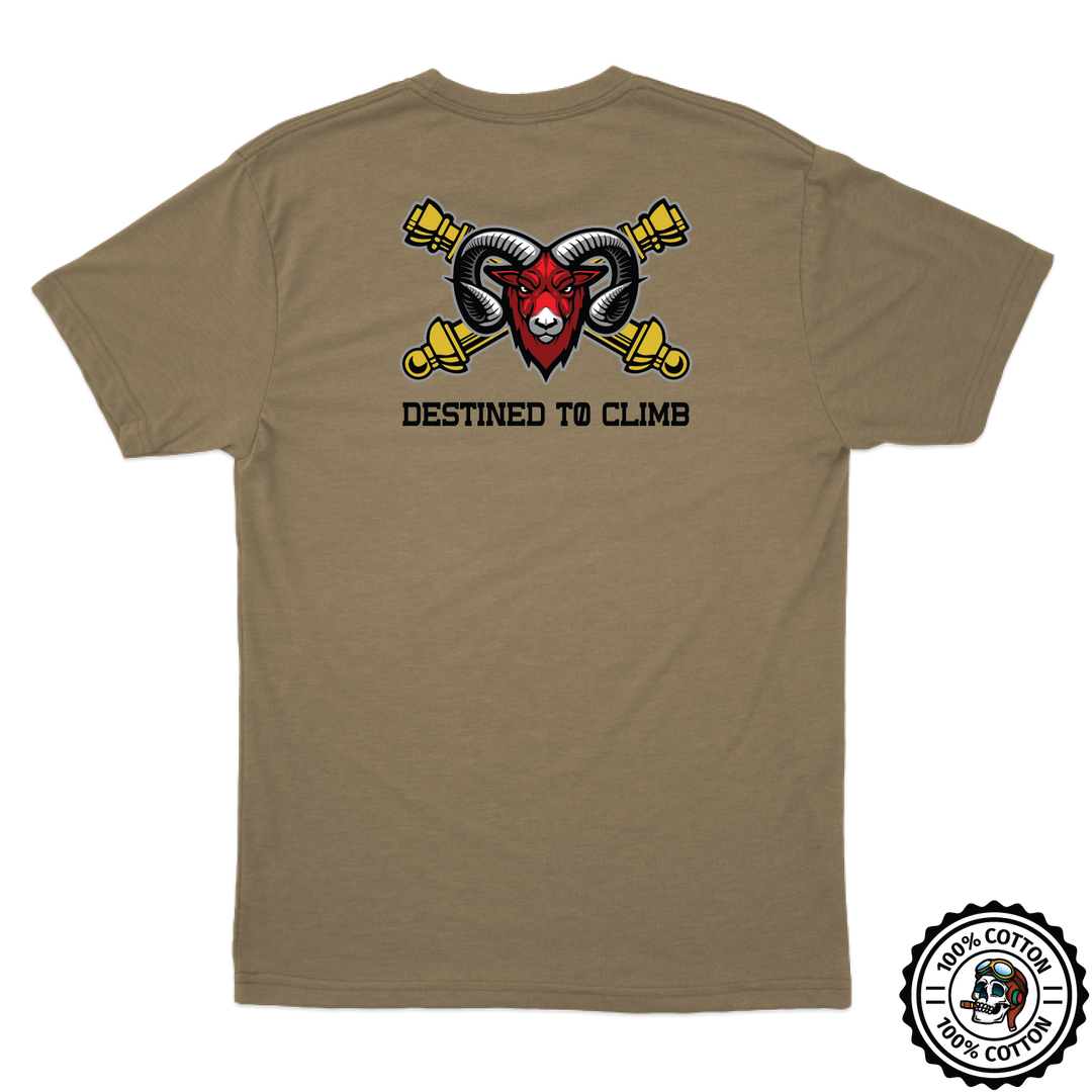 B BTRY, 3-157 FAR "Bighorn" Tan 499 T-Shirt