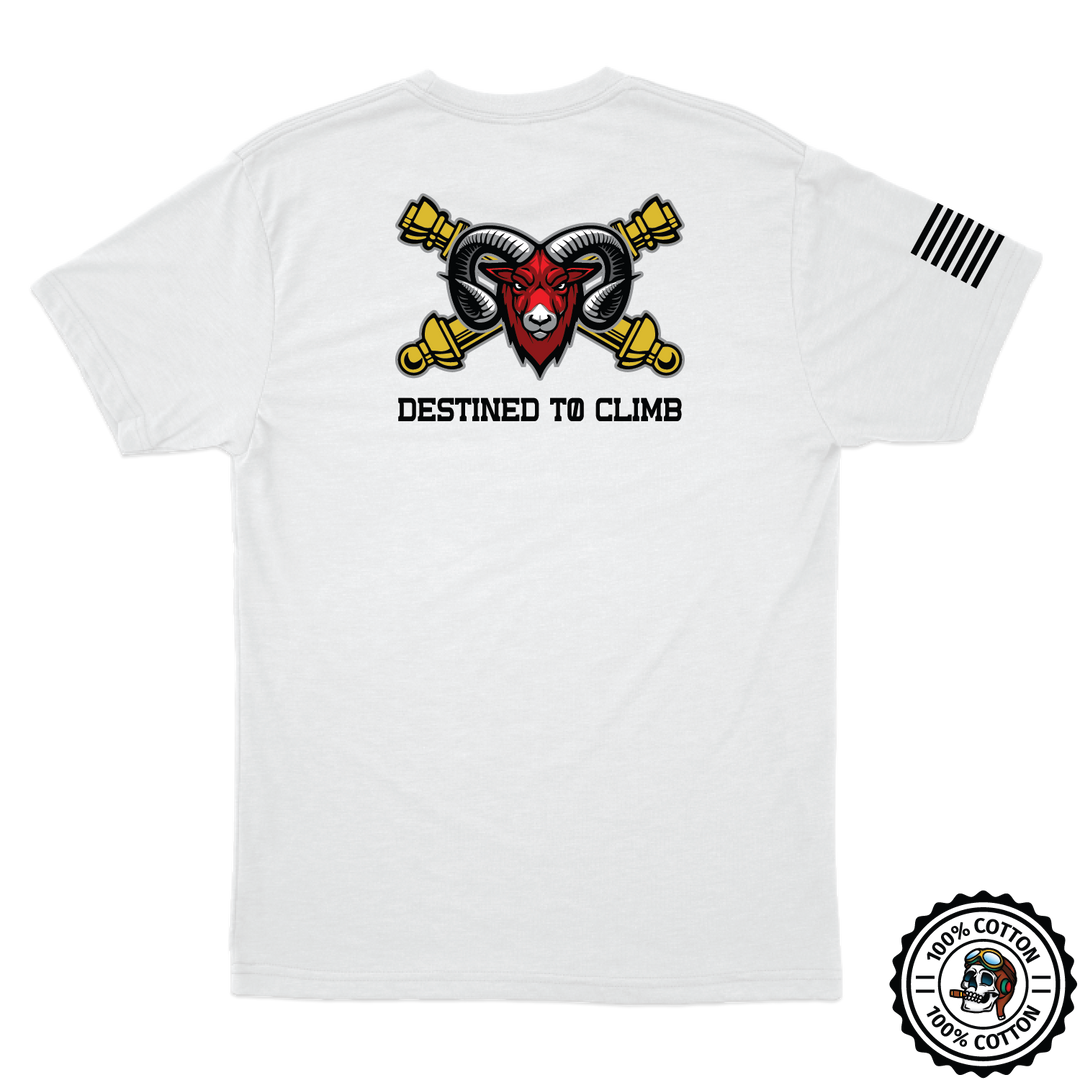 B BTRY, 3-157 FAR "Bighorn" W/ Flag T-Shirts