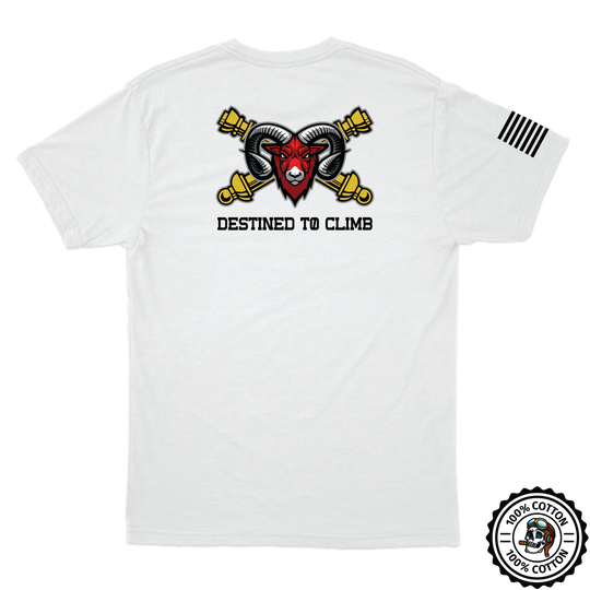 B BTRY, 3-157 FAR "Bighorn" W/ Flag T-Shirts