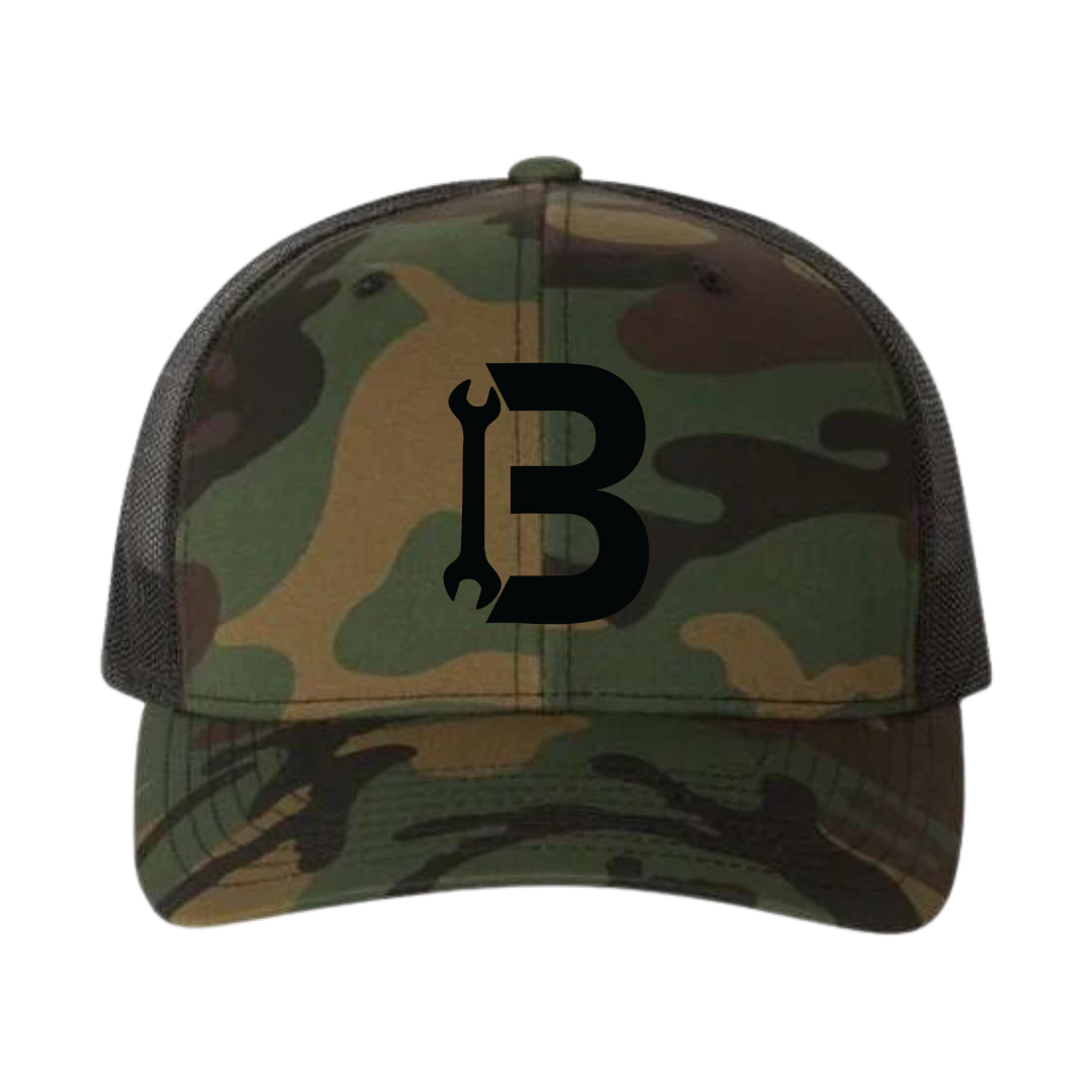B Co, 296 BSB "Black Knights" Embroidered Hats