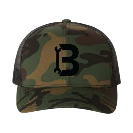 B Co, 296 BSB "Black Knights" Embroidered Hats