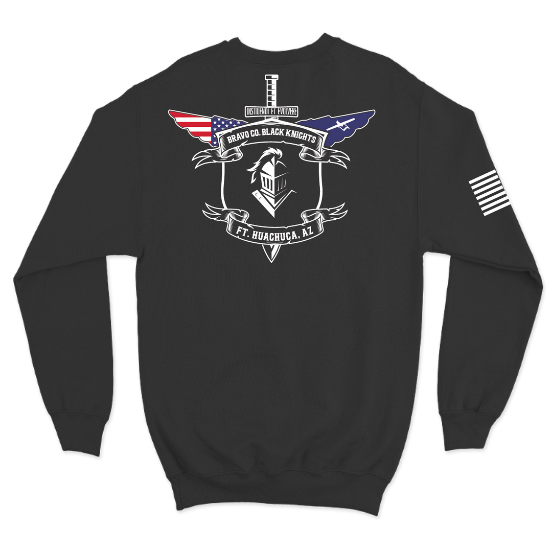 B Co, 2-13th AVN REG "Black Knights" Crewneck Sweatshirt