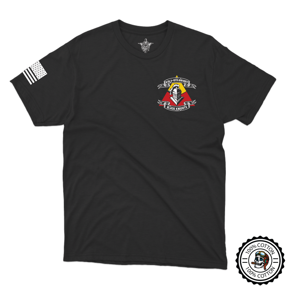 B Co, 2-13th AVN REG "Black Knights" T-Shirts