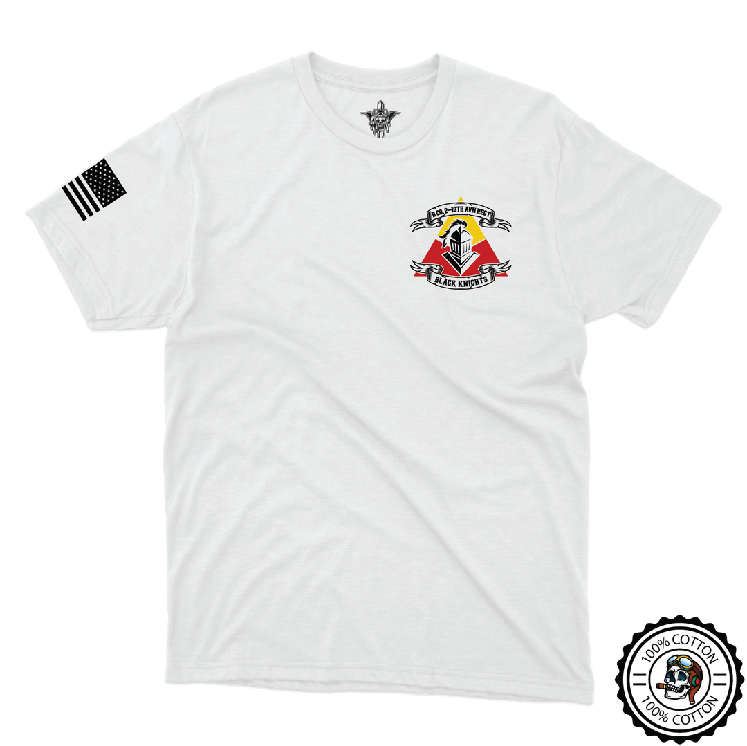 B Co, 2-13th AVN REG "Black Knights" T-Shirts