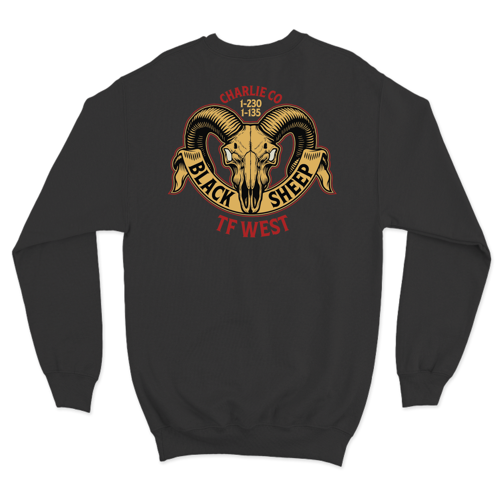 C Co, 1-230 AHB "Black Sheep" Crewneck Sweatshirt