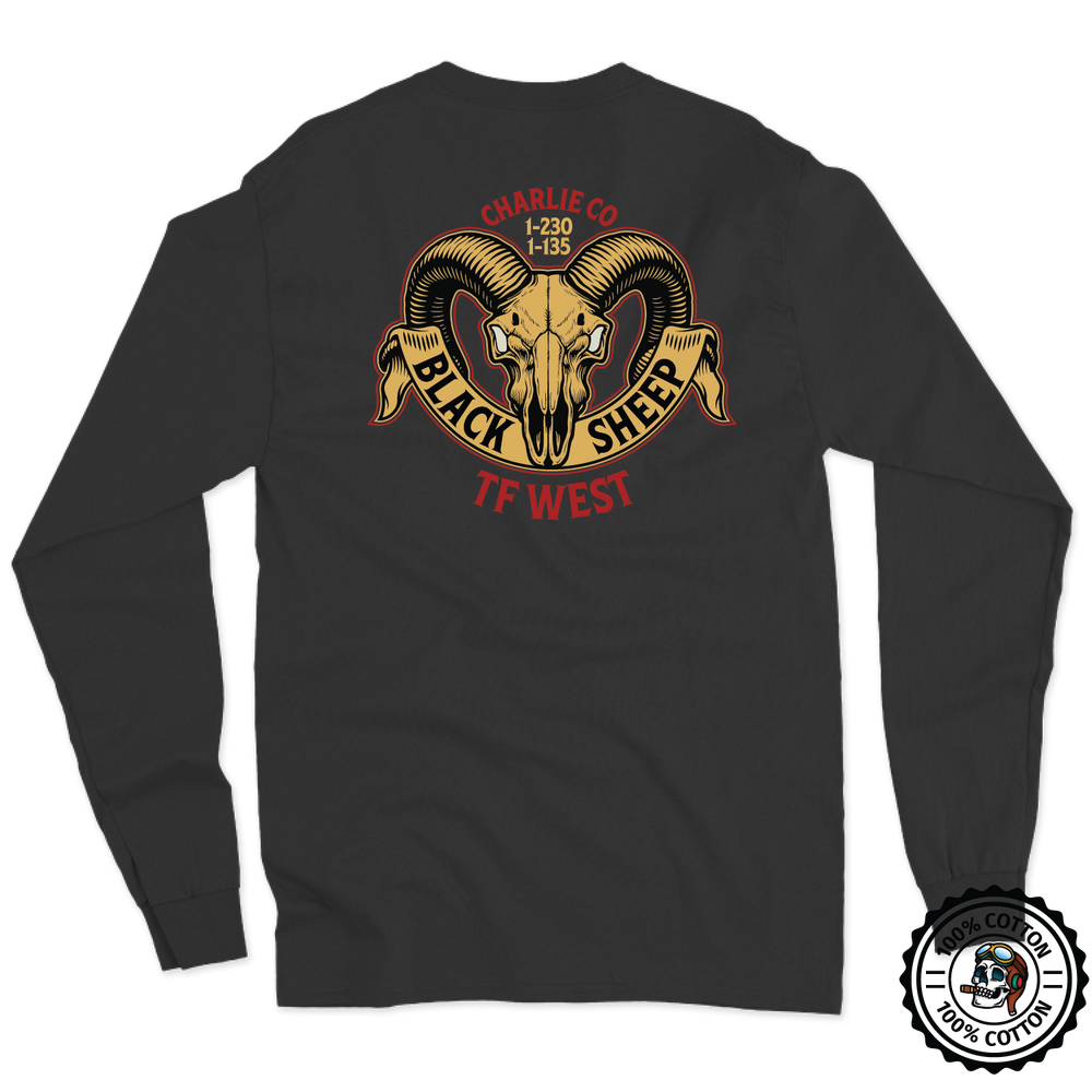C Co, 1-230 AHB "Black Sheep" Long Sleeve T-Shirt
