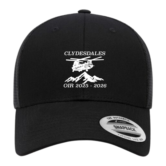 B Co, 2-4 AVN "Clydesdales" Embroidered Hats