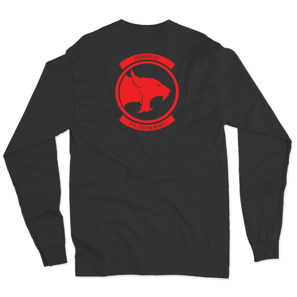 B Co, 15th MI BN (AE) "Thundercats" Long Sleeve T-Shirt