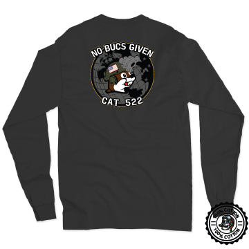 CAT 522 "No Bucs Given" Long Sleeve T-Shirt