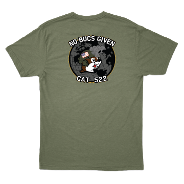 CAT 522 "No Bucs Given" T-Shirts