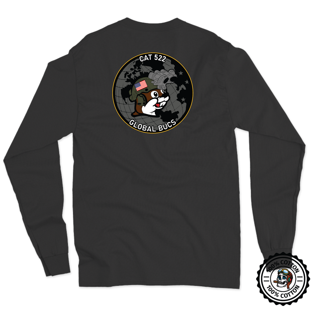 CAT 522 "Global Bucs" Long Sleeve T-Shirt