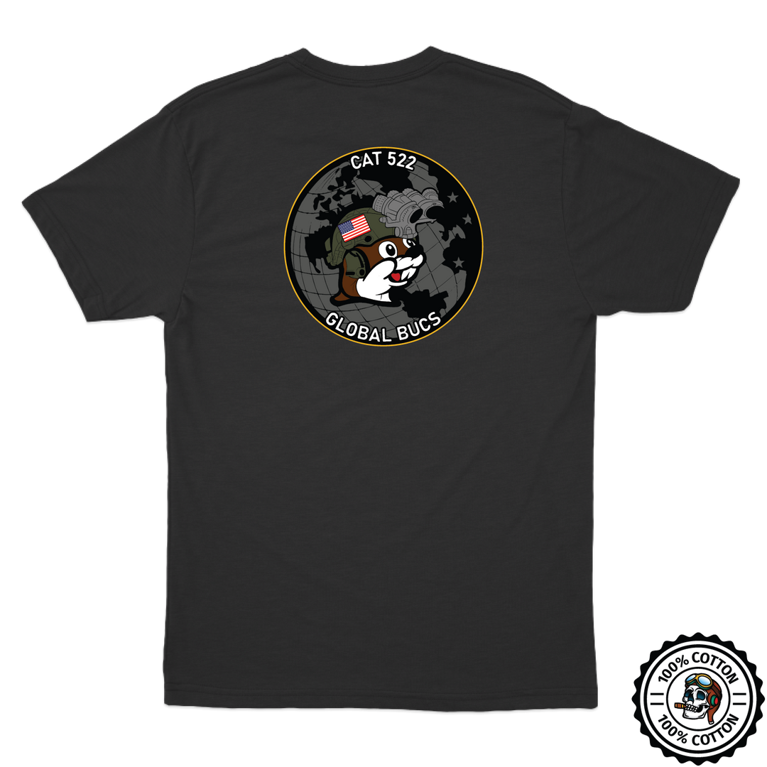 CAT 522 "Global Bucs" T-Shirts