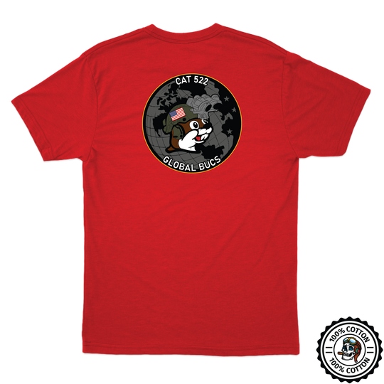 CAT 522 "Global Bucs" T-Shirts