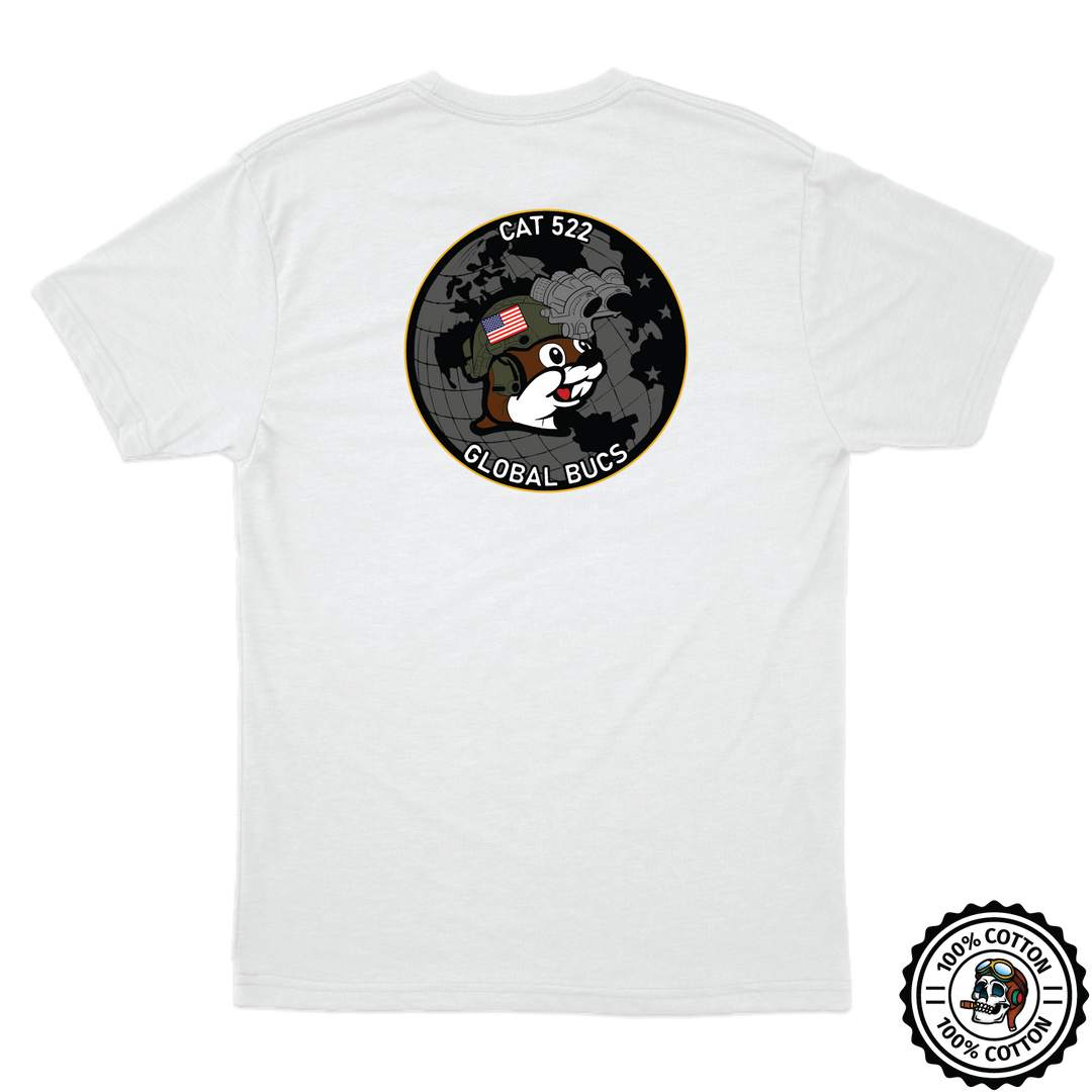 CAT 522 "Global Bucs" T-Shirts