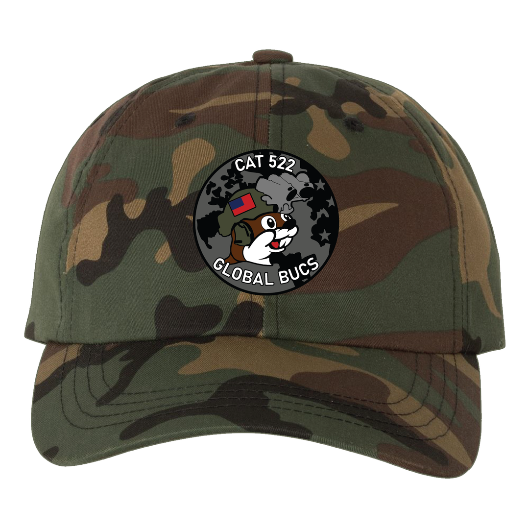 CAT 522 "Global Bucs" Embroidered Hats