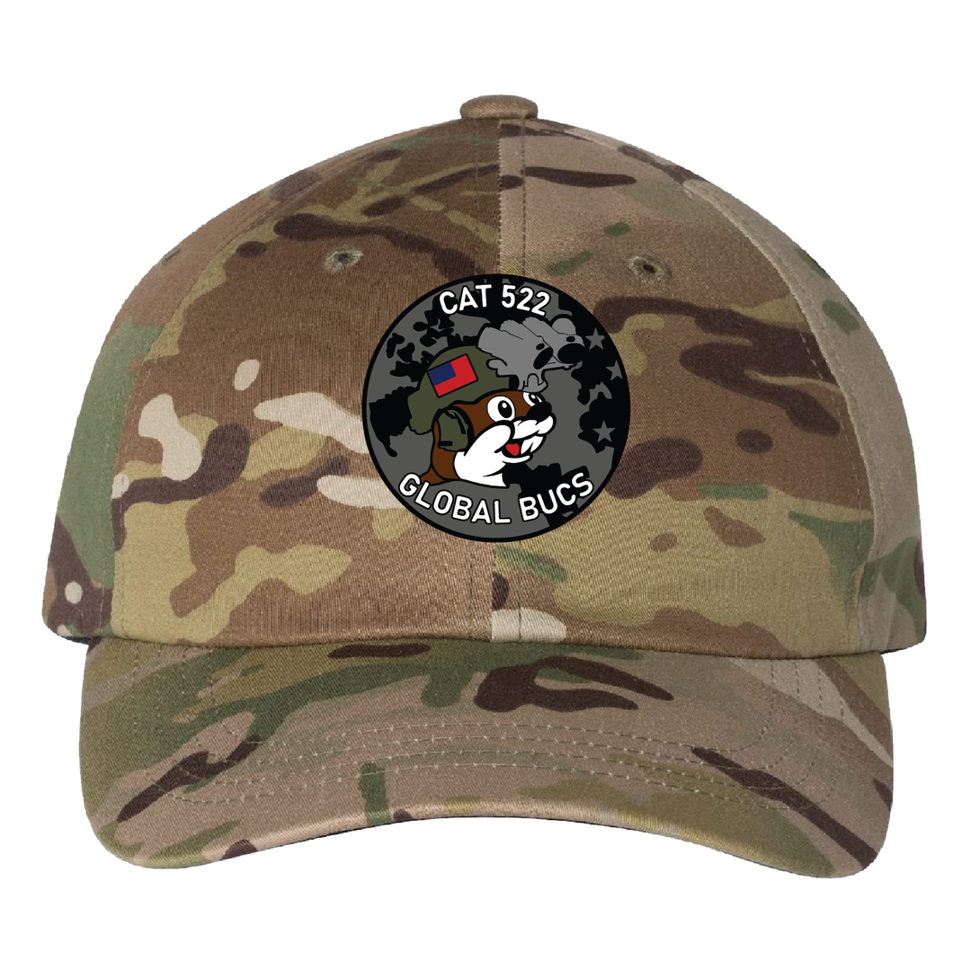 CAT 522 "Global Bucs" Embroidered Hats