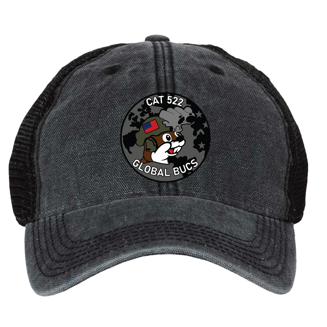 CAT 522 "Global Bucs" Embroidered Hats